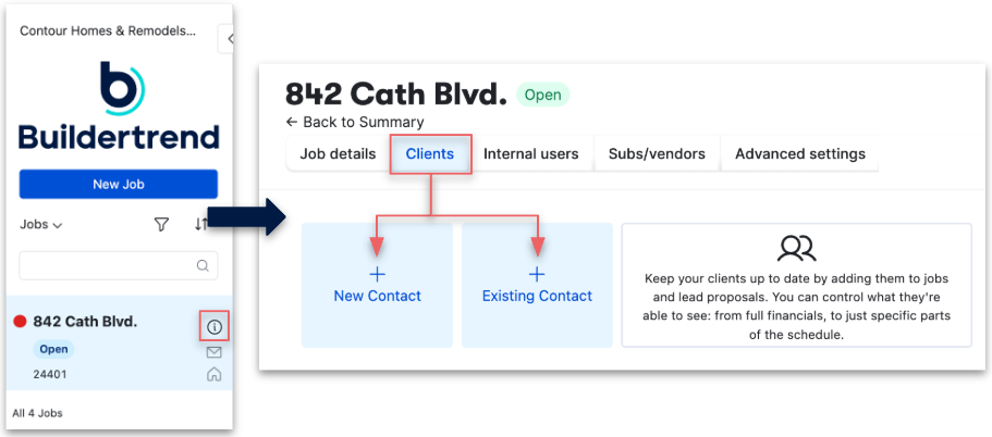 Client Contacts Overview