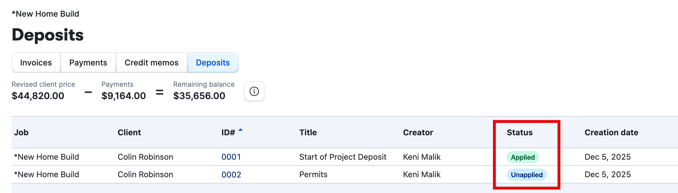 Advanced Invoice Overview