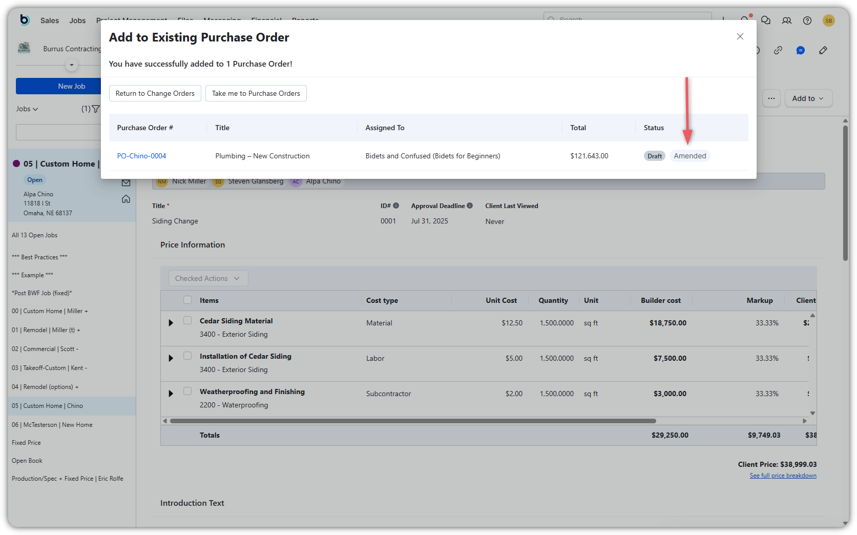 Purchase Orders Overview